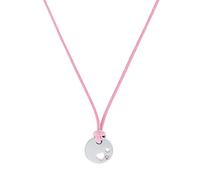 Prinzessin Lillifee Collier avec pendentif en acier inoxydable pour fille et enfant, avec zircone synthétique, 35 + 3 cm, argent, cœur, livré dans une boîte cadeau, 2033998