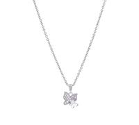 Prinzessin Lillifee Collier avec pendentif en argent 925 Sterling pour enfants, avec zirconium synthétiques, 35+3 cm, argent, papillon, Livré en boîte cadeau, 2021103