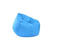 PRIOKNIKO Bean Bag Lazy Canapés Sacs De Fèves en Forme De Goutte Casual Intérieurs Tatami Tapis sans Doublure 90 * 100Cmeps Azur (Pas De Remplissage)