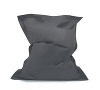 PRIOKNIKO Bean Bag Lits De Plage Tissus Communaux Canapés Paresseux Occasionnels Sacs De Fèves Surdimensionnés sans Doublure 100Cm X 130Cm Darkgray (Pas De Remplissage)