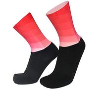 PRIOKNIKO Chaussette Compression Homme Chaussettes De Compression Pour Hommes Anti-Slip Silicone Aero White Cycling Sports Running Chaussettes