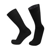 PRIOKNIKO Chaussette Compression Homme Tissu En Maille Respirant Silicone Absorbant La Transpiration Antidérapant Respirant Chaussettes De Cyclisme Aero Noir Taille Unique 38-45