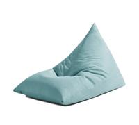 PRIOKNIKO Fauteuils Poire Bean Bag Pointu Bateau Triangle Paresseux Bean Bag Canapé Tatami Paresseux Os Canapé Sac Non Doublé 110Cm X 70Cm X 70Cm Vert Menthe (Pas De Remplissage)