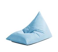 PRIOKNIKO Fauteuils Poire Bean Bag Pointu Bateau Triangle Paresseux Bean Bag Canapé Tatami Paresseux Os Canapé Sac Non Doublé 110Cm X 70Cm X 70Cm Bleu Clair (Pas De Remplissage)