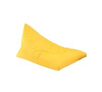 PRIOKNIKO Fauteuils Poire Canapé Paresseux Triangulaire Pouf Sac Salon Canapé Chaise sans Doublure 90 * 80 * 130Cm Jaune (Pas De Remplissage)