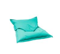 PRIOKNIKO Fauteuils Poire en Plein Air Paresseux Canapé Imperméable Crème Solaire Patio Chaise Longue Unique Plage Portable Tatami Tapis sans Doublure 130X160X30Cm Bleu (Pas De Remplissage)