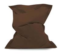 PRIOKNIKO Fauteuils Poire Lits De Plage Tissus Communaux Canapés Paresseux Occasionnels Sacs De Fèves Surdimensionnés sans Doublure 130Cm X 160Cm Café (Pas De Remplissage)