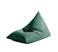 PRIOKNIKO Fauteuils Poire Sac De Haricot Pointu Bateau Triangle Paresseux Pouf Sac Canapé Tatami Paresseux Sac De Canapé D'Os Non Doublé 110Cm X 70Cm X 70Cm Vert (Pas De Remplissage)
