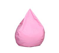 PRIOKNIKO Poufs Canapés Paresseux Sacs De Fèves en Forme De Goutte Intérieurs Décontractés Tatami Tapis sans Doublure 60 * 65Cmepp Rose (sans Remplissage)