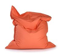 PRIOKNIKO Poufs Lits De Plage Tissus Communaux Canapés Paresseux Casual Sacs De Fèves Surdimensionnés sans Doublure 140Cm X 180Cm Orange (sans Remplissage)