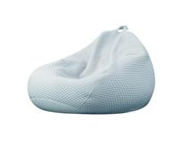 PRIOKNIKO Poufs Sac De Haricots Paresseux Housse De Canapé en Tissu Housse De Canapé Simple Chambre Canapé Non Rempli 45 * 20Cm Bleu Clair (Pas De Remplissage)
