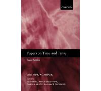 Prior Papers on Time and Tense (Poche)