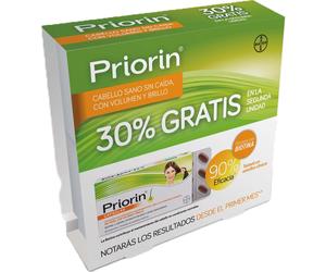 Priorin Antichute 2×60 capsules