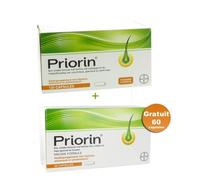 Priorin contre la Chute des Cheveux 120+ 60 Gélules Gratuites Capsule(S) 180 pc(s)