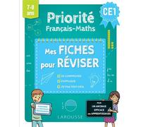 Priorité Français Maths - Mes Fiches pour réviser - CE1 - Collectif - Larousse - broché - Scolaire / Universitaire