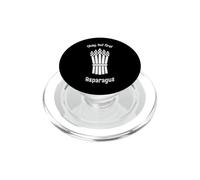 Priorités drôles de légumes Okay But First Asperges PopSockets PopGrip pour MagSafe