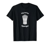 Priorités drôles de légumes Okay But First Asperges T-Shirt Graphique avec Valeur