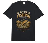 Priorités du W nd de pêche Pêche à la Truite à la Mouche Comfort Colors Adult Heavyweight T-Shirt