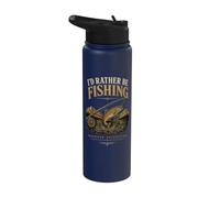 Priorités du w nd de pêche Pêche à la truite à la mouche Stainless Steel Insulated Water Bottle
