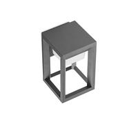 PRIOS LED Applique Exterieur Gamion (Moderne) en Gris Aluminium (1 lampe,à), Murale Luminaire Lampe Jardin Eclairage d’exterieur