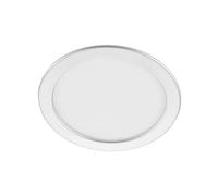 PRIOS LED Spot encastrable Cadance à intensité variable (Moderne) en Gris Aluminium e. a. pour Salle de bain (1 lampe,à), Projecteur lampe plafonnier applique