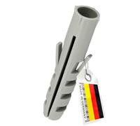 PRIOstahl Chevilles à expansion en nylon - Chevilles polyvalentes - Chevilles à vis professionnelles - Diamètre : 6 x 30 mm - Qualité PE - Pour fixation dans le béton, la brique pleine, la brique, le