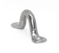 PRIOstahl Œillets Fenderöse Pad Eye - Œillet de fixation - Plaque de pont - 1 x Fenderoese 5 x 50 mm - Crochet de plafond Fender Oese - Arceau pour fixation bateau - En acier inoxydable V2A