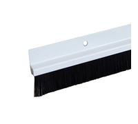 PRIOstahl Lot de 4 joints de porte blancs - 1 m - En aluminium de qualité supérieure - Protection contre les courants d'air - À visser - Bande d'étanchéité pour l'intérieur et l'extérieur - Économie