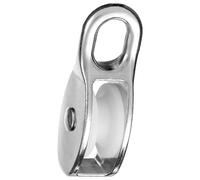 PRIOstahl Poulie de renvoi en bloc - 1 pièce - Taille : 20 mm - Modèle : simple - Roulettes de poulie pour cordes en zinc moulé sous pression