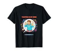 Pris au piège de Mon Esprit : trop réfléchir à la Conception de la Sensibilisation T-Shirt