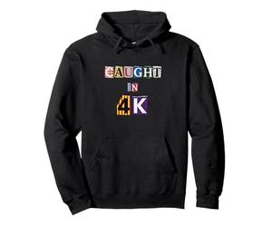 Pris dans Un mème Funny Vintage Ransom Note Gen-Z en 4K Sweat à Capuche