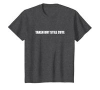 Pris mais Toujours Mignon T-Shirt, Enfant, Chiné Foncé, 4 Ans