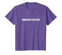 Pris mais Toujours Mignon T-Shirt, Enfant, Violet Chiné, 8 Ans