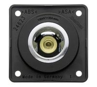 Prise 12 V gris anthracite Ø 21 mm BERKER