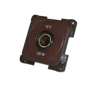 Prise 12 Volts Presto marron Ø 12 mm CBE