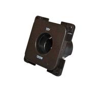 Prise 12 Volts Presto marron Ø 21 mm CBE