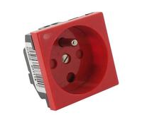 Legrand Mosaic Noir, Rouge - Prise de Courant