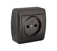 solera Base de Prise Murale Graphite 16 A 250 V