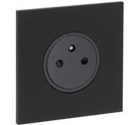 Prise 2p+t 16a 250v noir mat art d'arnould 67831 Noir G