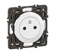 Prise 2P+T - Legrand - Céliane - Blanc - Prêt à poser - Surface confort