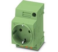Prise 2P+T modulaire Phoenix Contact EO-CF/PT/LED/GN vert 1 pc(s)