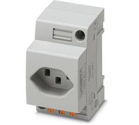 Prise 2P+T modulaire Phoenix Contact EO-J/PT gris 1 pc(s)