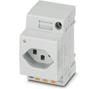 Prise 2P+T modulaire Phoenix Contact EO-J/PT/LED gris 1 pc(s)