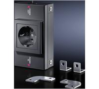 Prise 2P+T modulaire Rittal SZ 2500.710 gris clair