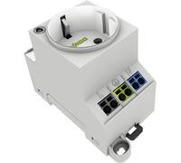 Prise 2P+T modulaire WAGO 709-581 blanc 1 pc(s)