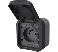 Prise 2P+T - QUARX - Aqua Pro - Extérieure, résistante IP55, 250V, 16A