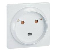 Legrand Prise de puissance 32A murale 2P+T monobloc Plaque 100 x 100 mm Blanc