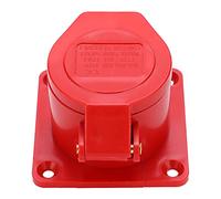 Prise 4 Broches, Prise Industrielle 16 A 4 Broches, Prise à Bride TriphaséE IP44, étanche, Antidéflagrante, Installation DissimuléE 380-415 V 3P + E, Clés à Douille