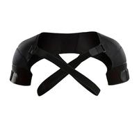 Prise à double épaule, manche de compression à l'épaule flexible et réglable de 25 x 6 pouces, idéal pour les hommes, les femmes, le soulagement la douleur et la prévention des blessures
