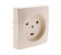 Zenitech Prise à encastrer 20A – 2P+T – Blanc